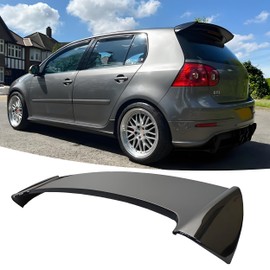 NEESPOC Rear Tailgate Roof Spoiler Visor Wing Fit for Volkswagen VW Golf GTI/ R32 MK5 2006 2007 2008 2009 Lip Exterior Accessories Gloss Black