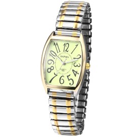 Oidea Elastic Strap Watch for Women: Women's Easy Reader Watch Large Face Clear Number Stretch Band Watch Waterproof Luminous Analog Quartz Ladies Wristwatch