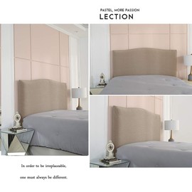 WINS Bed Headboard Covers Stretch Bed Headboard Cover Bed Headboard Cover Dustproof Headboard Cover Bedroom Decor Sand