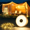 Camping String Lights, Waterproof 10m Outdoor Fairy Lights with 8