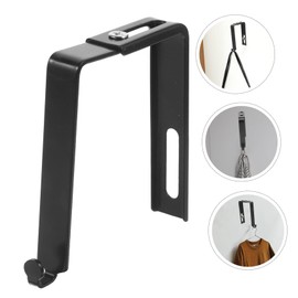 ULTECHNOVO 4pcs Adjustable Over The Door Hooks Metal Door Hangers for Towel Hat and Coat Storage Easy Installation Space Saving Design