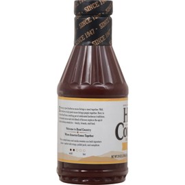 Head Country Bar-B-Q Sauce, Honey | Gluten Free, Soy Free BBQ Sauce With No Allergens Or Preservatives | Sweet & Smoky Championship Barbecue Sauce Great on Beef, Pork & Chicken | 160 Ounce, Pack of 1