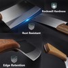 Meat Cleaver - 7'' Heavy Duty Butcher Knife Meat Chopper
