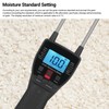 GM650C Digital Multifunctional LCD Grain Moisture Meter Water Content Analyzer