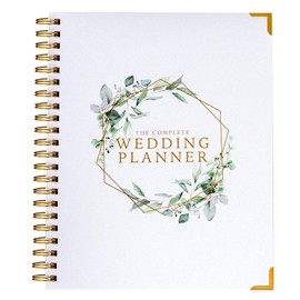 Your Perfect Day Wedding Planner Book and Organizer - Wedding Planner Book - Bridal Planning Binder with Countdown Calendar - Bride Gifts - (FLORAL)