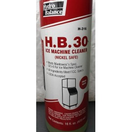compatible, Whirlpool, Nu-Calgon, GE 6 Pack Hydro Balance H.B. 30 H-316 WX08X42870 Ice Machine Cleaner