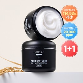 [1+1] MQNY Dark Spot Zero 5in1 Whitening Cream 100g Spots Freckles Blemishes Pigmentation Whitening Dark Circles - 1+1 Dark Spot Zero Spot Cream / [1+1] MQNY 다크 스팟 제로 5in1 미백크림 100g 기미 주근깨 잡티 색소침착 화이트닝 다크서클 - 1+1 다크스팟제로 기미크림
