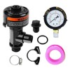 DELEYAPARS Air Relief Manual Valve Assembly 98209800 with Pressure Gauge