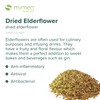 Mimea Elderflowers Dried | 1kg | Quality Ingredients | Great