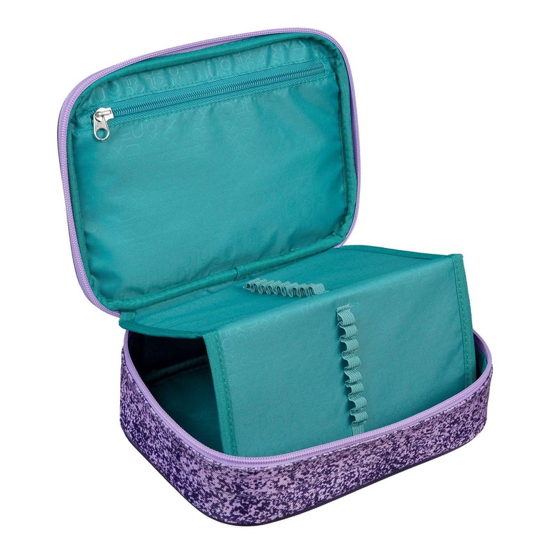 Neoxx Dunk Glitterally Perfect Pencil Case with 26 Pen Loops