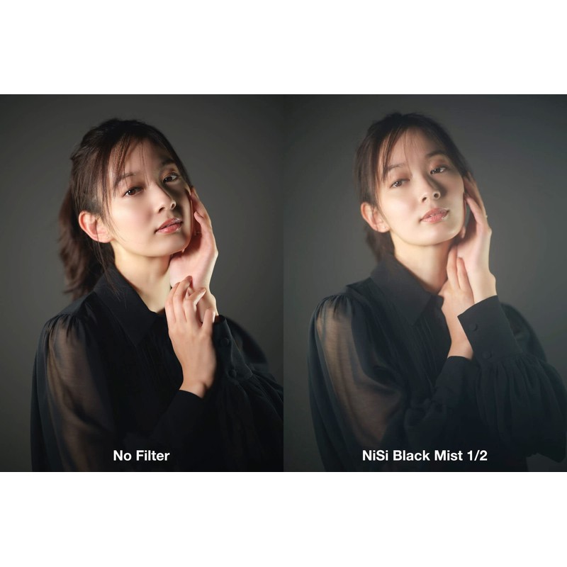 NiSi Black ProMist Filter Kit 58 mm - Black Mist