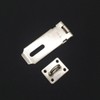 Stainless Steel Everyday Padlock Hasp Latch (4 inch) 4 inch 2ea