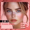 Heart-Shaped Cream Blush for Cheeks & Lips – 2-in-1 Tinted