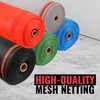 SEALTECH Heavy Duty Safety Debris Netting Rolls - Fire Retardant,1/16"