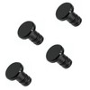 monofive Aluminum Protective Cover 4pcs (for 3.5mm Earphone Jack) Gunmetal