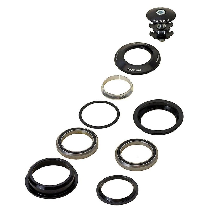 Semi Integrated Headset, 1 1/8 (28.6, 44/30 mm Black)