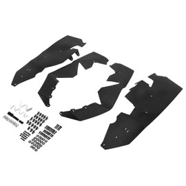 HECASA 4Pcs Fender Flares Compatible with 2019-2024 Honda Talon 1000X / 1000R 2020-2024 1000X-4 Front Rear Left Right Mud Flap Splash Guard PE Plastic
