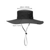 Bucket Hat Wide Brim UPF50+ Breathable Water Repellent with Adjustable