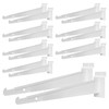 16 Pack Slatwall Knife Shelf Bracket, 10 inch Heavy Duty