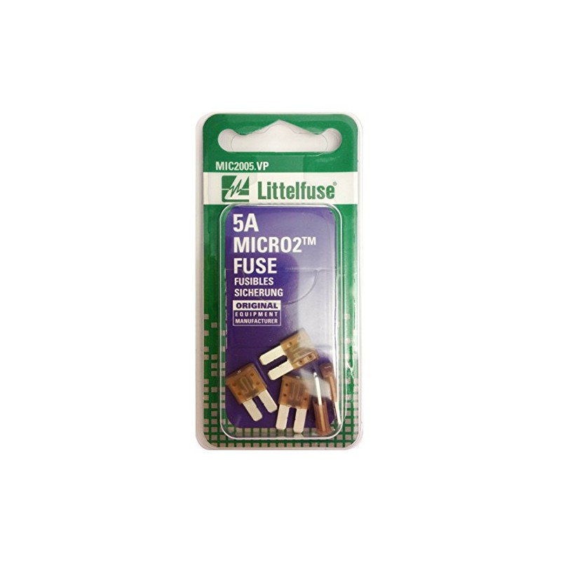 Littelfuse (MIC2005.VP) MICRO2 Tan 32V 5 Amp Blade Fuse, 5