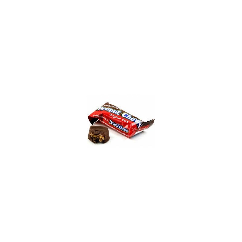 Original Dark Chocolate Goldenberg's Peanut Chews 225 Count , 4