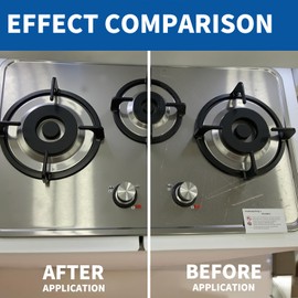 Yadool Stainless Steel Scratch Remover Kit, Ideal for Refrigerators, Fridge, Stoves, Sinks, Dishwasher Doors & Appliances Scratch Repair & Polish, Use for Non-Coated Stainless Steel Metal Repair Kits