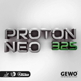 GEWO Proton Neo 325 Rubber Black 1.8 mm