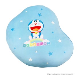 MORiPiLO Hugging Pillow Doraemon Takecopter (Mochi Mochi Die-Cut Cushion) Skin-friendly Soft and Bouncy Touch Goods Plush Toy Nap Pillow 11.8 x 13.8 x 3.1 inches (30 x 35 x 8 cm) Blue Character Pillow