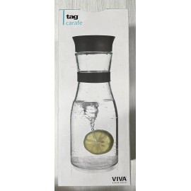 TAG Viva Scandinavia Tag Carafe, 46 Fl Oz Capacity, Glass, Dishwasher Safe