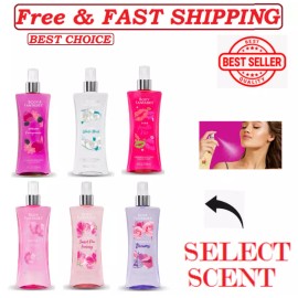 Body Fantasies Signature Fragrance Body Spray, 8 Fluid Ounce, Select Your Scent. - Cotton Candy