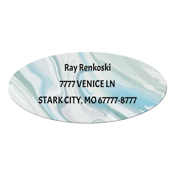 Hookahsun 0.75 * 2.in Custom Personalized Return Address Stickers Labels