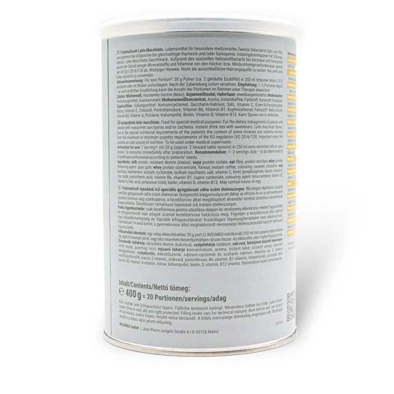 Insumed Basic Plus Trinkmahlzeit Latte Macchiato