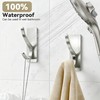 pickpiff Self Adhesive Coat Hooks for Hanging: Heavy Duty Stainless