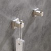 KIBI Cube 4-Piece Bathroom Hardware Accessories Set | Includes Towel