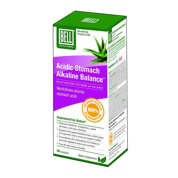 Bell Lifestyle Products ACIDIC STOMACH & ALKALINE BALANCE, 60CP