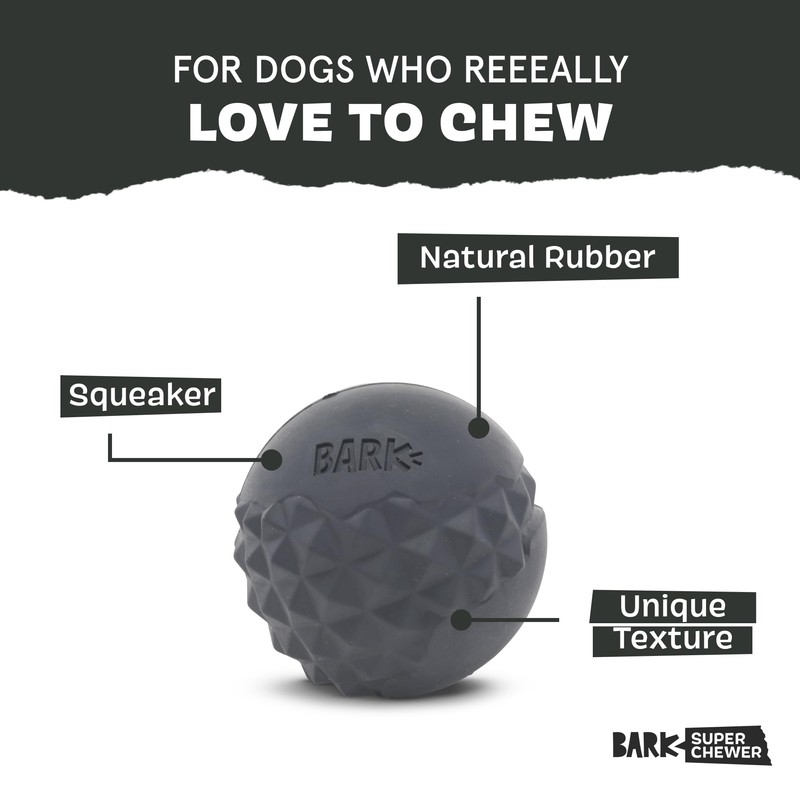 Barkbox Super Chewer Tough Dog Chew Toys for Aggressive Chewers,