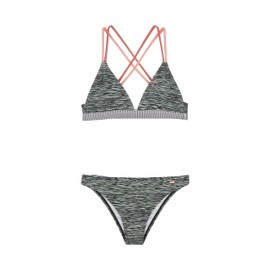 Protest PRTEVA JR Girls' Triangle Bikini, Green Baygreen, 128