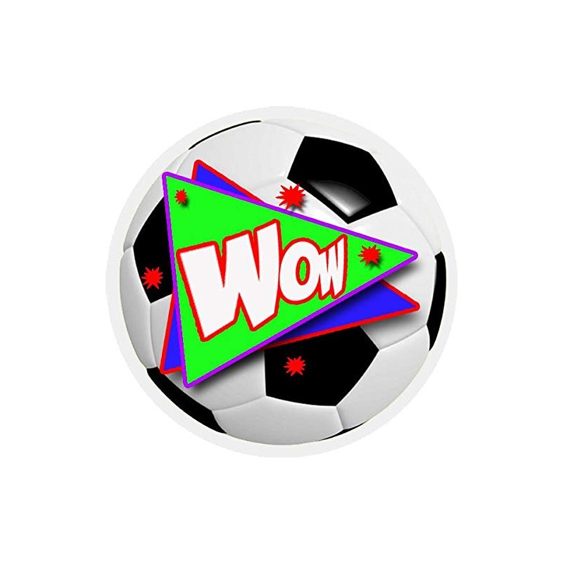 144 Football Praise Words 30 mm Reward Stickers for School