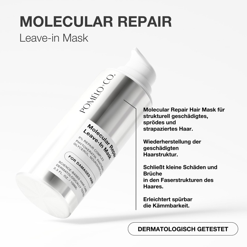 Pomélo+Co Leave-in Mask with Unique 9% Repair Complex for Long-Lasting,