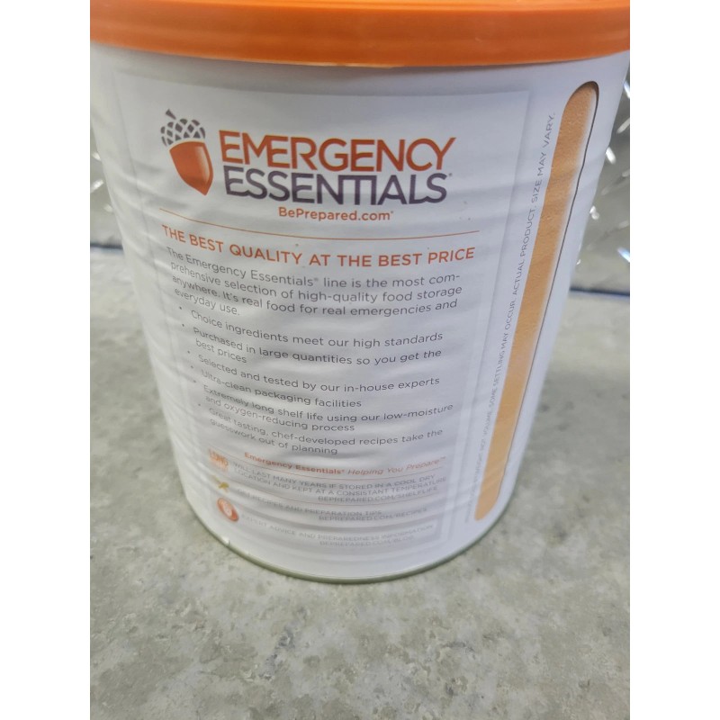 Emergency Essentials Powdered Cheese Blend 4lbs 2oz Emergency Food Storage