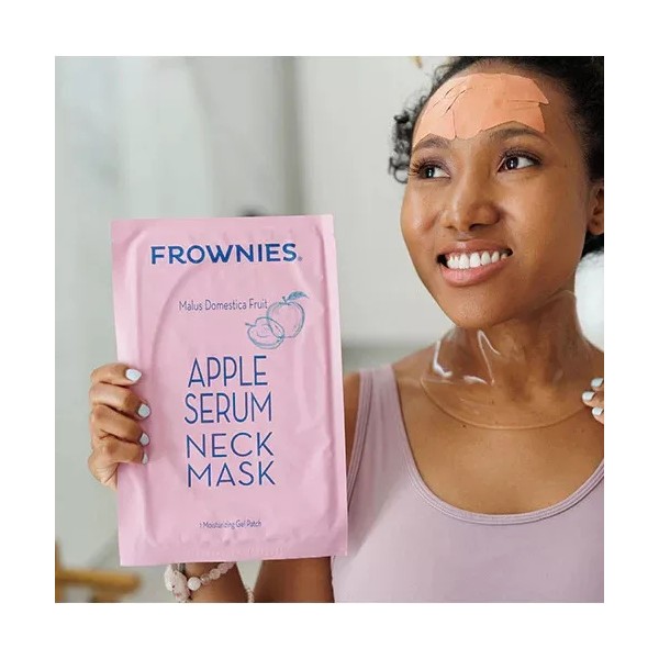 Frownies Apple Serum Neck Mask ( 1 Mositurizing Gel Patch