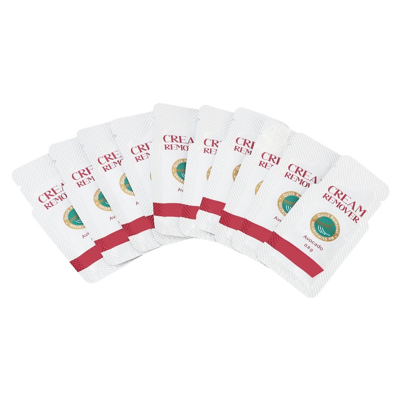 10 Pack Eyelash Extension Remover Cream Low Irritation Fast Dissolving