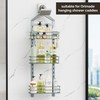 Orimade Shower Caddy Round Adhesive Replacement Stickers Shelf Basket Strips