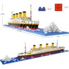 YELIY - Modelo Titanic de Bloques Microset - Kit de