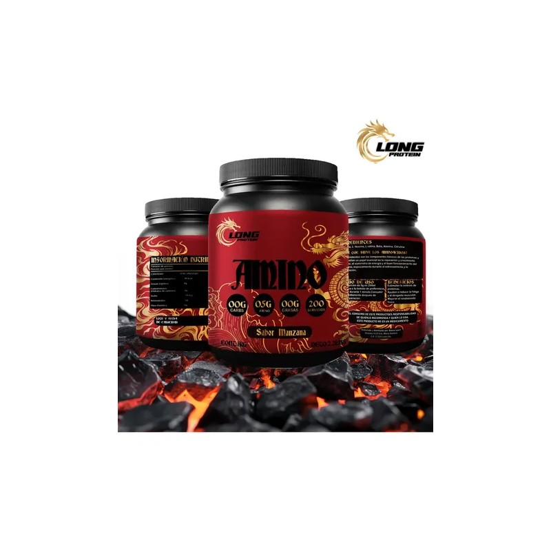 Aminoácidos En Polvo Long 1kg Prentreno Varios Sabores