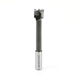 Amana Tool - 203015 Carbide Tipped Hinge Boring Bit 15 mm Diameter x 90 mm Long x 10 mm Shank