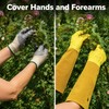 Long Thorn Resistant Rose Pruning Gloves – Breathable Garden Gauntlet