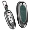 TECART 3/4/5-buttons Zinc alloy Key Fob Cover Case Protective Fit