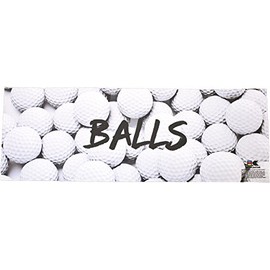 KOOLGATOR Cooling Towel - Golf Balls Design