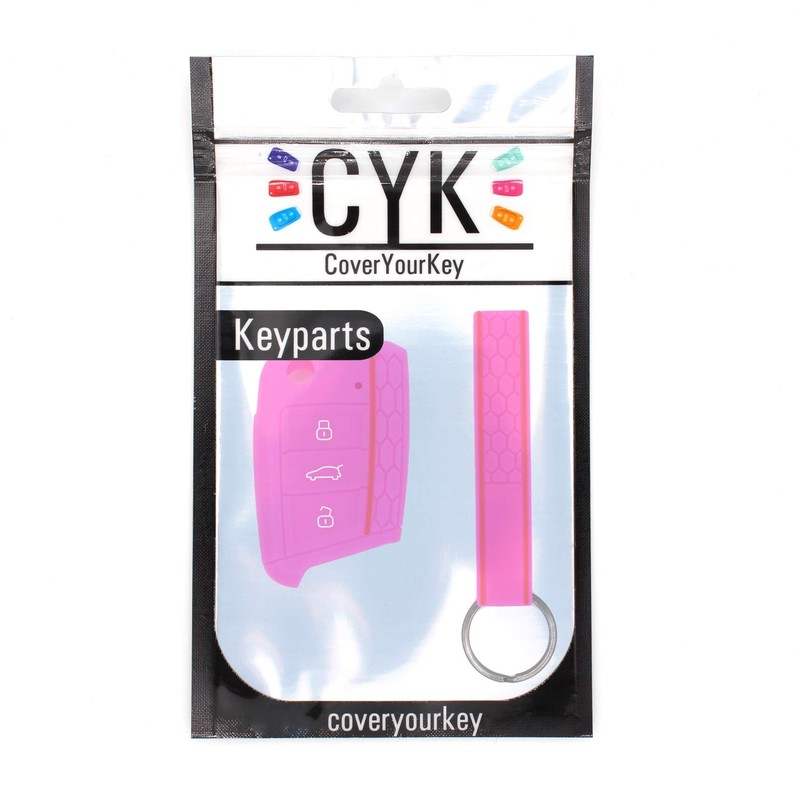 Finest-Folia VB Silicon Car Key Case for 3 Button Car